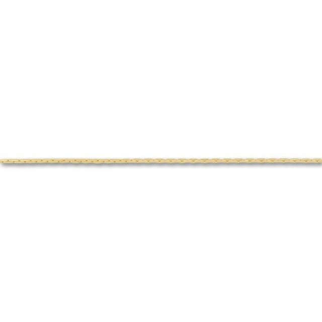 Satin Hamilton Gold-Plated .75mm Beading Chain by the Foot