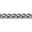 5.5mm Antique Silver-Plated Large Snake Chain by the Foot