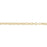 1.7mm Satin Hamilton Gold-Plated Brass Delicate Cable Chain by the Foot