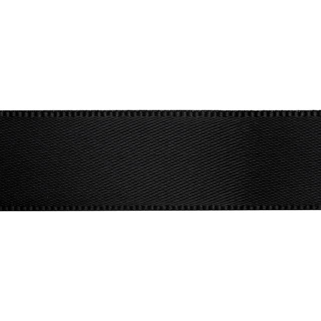 Satin Ribbon, 5/8 Inch Wide, Black (By the Foot)