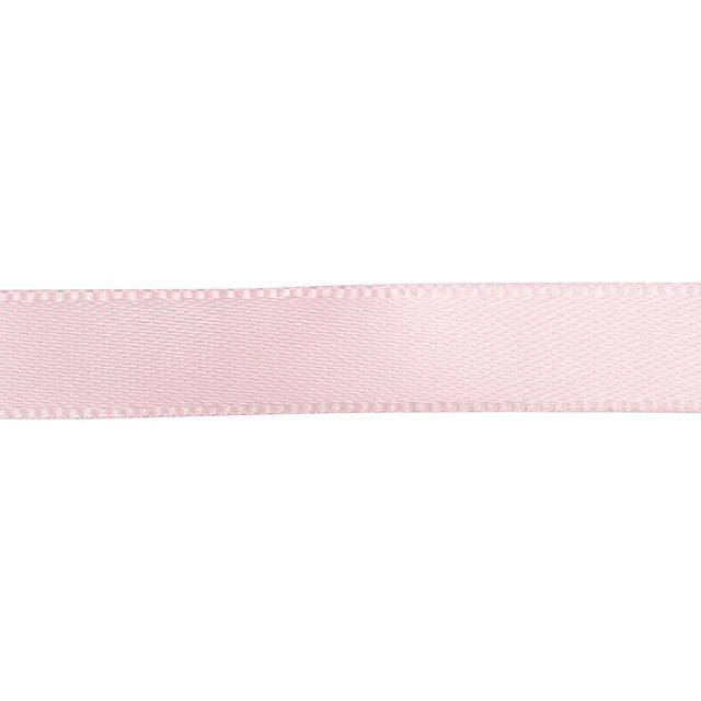 Satin Ribbon, 3/8 Inch Wide, Light Pink (By the Foot)