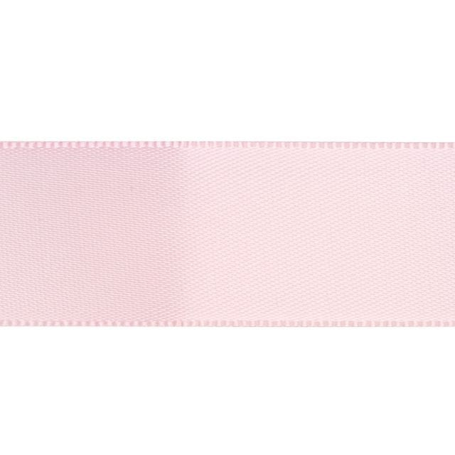 Satin Ribbon, 7/8 Inch Wide, Light Pink (By the Foot)