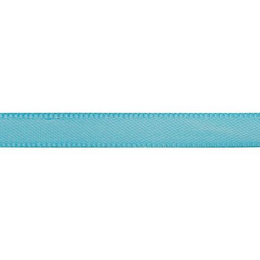 Satin Ribbon, 1/4 Inch Wide, Turquoise Blue (By the Foot)