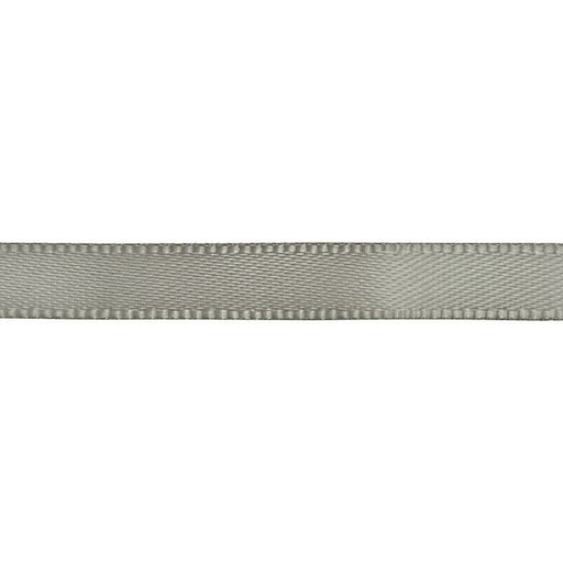 Satin Ribbon, 1/4 Inch Wide, Grey (By the Foot)