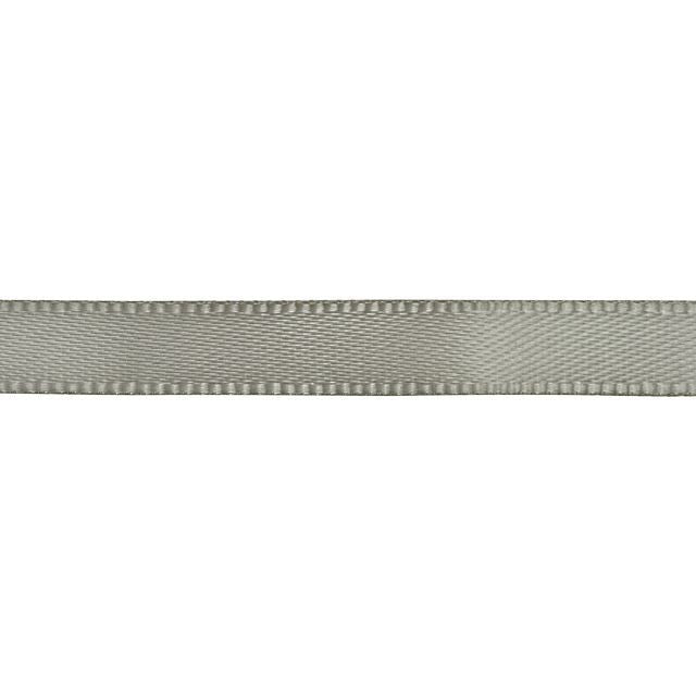 Satin Ribbon, 1/4 Inch Wide, Grey (By the Foot)
