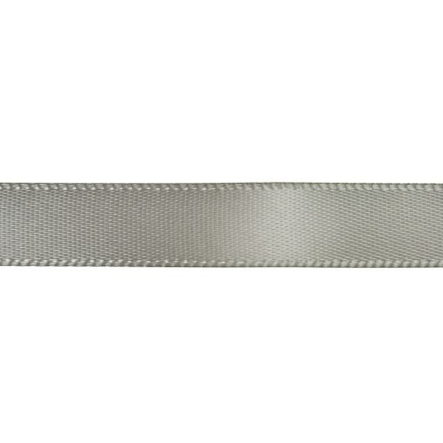 Satin Ribbon, 3/8 Inch Wide, Grey (By the Foot)