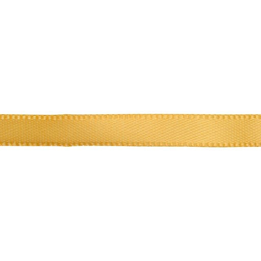 Satin Ribbon, 1/4 Inch Wide, Gold (By the Foot)