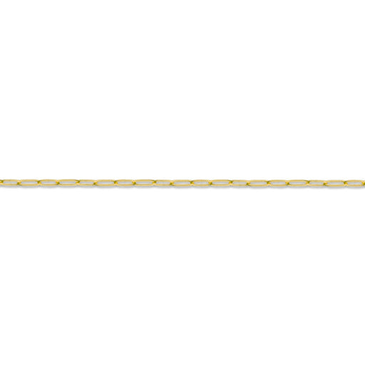 Gold-Plated 5.9 x 1.75mm Paperclip Cable Chain