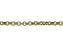 2mm Antique Brass-Plated Small Rolo Chain (1 Foot)