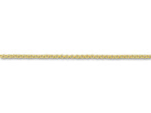 1.7mm Satin Hamilton Gold-Plated Double Rolo Chain (1 Foot)