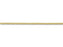 1.7mm Satin Hamilton Gold-Plated Double Rolo Chain (1 Foot)