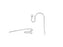 20 Gauge Stainless Steel French Ear Wire with Ball (1 Pair)