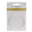 Memory Wire, Bracelet Round Size Medium 2.25 Inch Diameter, 12 Loops, Silver Plated