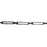 Antiqued Silver Cable Chain, 28x6mm Textured Rectangle Links, by the Foot