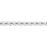 4.5mm Imitation Rhodium Finish Brass Wheat Chain by the Foot