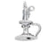 Sterling Silver Candle Holder Charm
