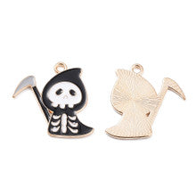 Enamel Grim Reaper Charm