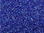 Miyuki 11/0 Trans AB Cobalt Blue Delica Seed Beads 2.5-Inch Tube