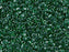 Miyuki 11/0 Green Teal Lined-Dyed Delica Seed Beads 2.5-Inch Tube