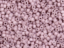 Miyuki 11/0 Matte Rose Delica Seed Beads 2.5-Inch Tube