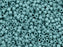 Miyuki 11/0 Delica Bead Metallic Matte Turquoise-Aqua 2.5-Inch Tube