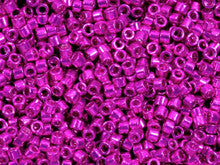 Miyuki 11/0 Galvanized Magenta Delica Seed Beads 2.5-Inch Tube