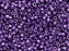 Miyuki 11/0 Galvanized Dark Purple Delica Seed Beads 2.5-Inch Tube