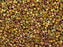 Miyuki 11/0 Gold Iris 22 Karat Delica Seed Beads 2.5-Inch Tube