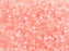 Miyuki 11/0 Salmon Satin Delica Seed Beads, 2.5-Inch Tube