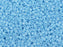 Miyuki 11/0 Opaque AB Matte Sky Blue Delica Seed Beads 2.5-Inch Tube