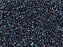 Miyuki 11/0 Blsck AB Delica Seed Beads 2.5-Inch Tube