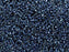 Miyuki 11/0 Gunmetal Iris Delica Seed Beads 2.5-Inch Tube
