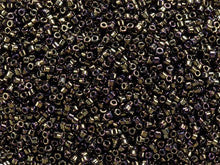 Miyuki 11/0 Brown Iris Delica Seed Beads 2.5-Inch Tube