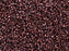 Miyuki 11/0 Delica Bead Metallic Dark Raspberry, 2.5-Inch Tube