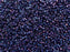 Miyuki 11/0 Delica Bead Metallic Purple AB 2.5-Inch Tube