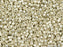 Miyuki 11/0 Metallic Galvanized Silver Delica Seed Beads 2.5-Inch Tube