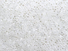 Miyuki 11/0 Trans Pearl Crystal Delica Seed Beads 2.5-Inch Tube