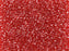 Miyuki 11/0 Delica Bead  Light Siam Transparent Luster 2.5-Inch Tube