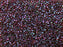 Miyuki 11/0 Delica Bead Transparent Pearl Raspberry 2.5-Inch Tube