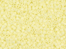 Miyuki 11/0 Opaque Whipped Butter Delica Seed Beads 2.5-Inch Tube