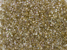 Miyuki 11/0 Silk Inside-Dyed Shell AB Delica Seed Beads 2.5-Inch Tube