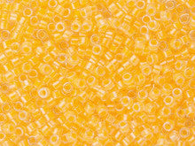 Miyuki 11/0 Luminous Delica Seed Beads - Pineapple 2.5-Inch Tube
