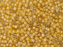 Miyuki 11/0 Luminous Delica Seed Beads - Honeycomb 2.5-Inch Tube
