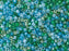 Miyuki 11/0 Luminous Delica Seed Beads - Mermaid Waters Mix 2.5-Inch Tube