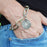 26.5mm Imitation Rhodium Finish Jumbo Paperclip Cable Chain by the Foot