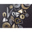 56x42mm Grande Open Arched Oval Component from the Deco Collection - Rhodium Plated (1 Pair)