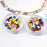 3mm Grey Enamel Tube Bead (10 Pieces)