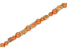 Jesse James Beads Limited Edition Tangelo Pantone Bead Strand