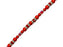 Jesse James Beads Limited Edition Fiery Red Pantone Bead Strand
