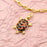 Jesse James Beads Totally Turtle-Tastic Gold-Plated Enamel Turtle Charm, 24 x 14mm